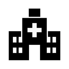 Obraz premium Modern hospital building