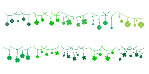 St Patrick's Day Hanging Shamrock