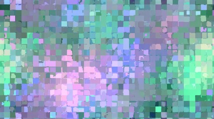 Fototapeta premium Pastel Pixel Dream: Abstract Mosaic Background with Soft Light and Color