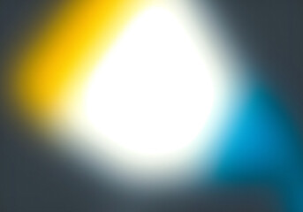 Corporate Tech Blur &ndash; Abstract Blue Yellow Gradient Background