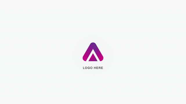 3d render of a hyper clean energetic logo intro animation.
