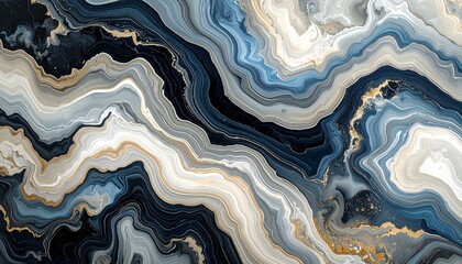 Waves of Elegance: A Dance of Color and Flow