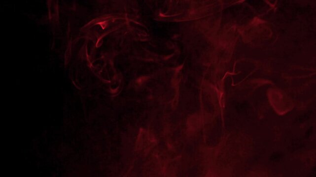 Mystical Smoke Patterns Dance in the Dark Background, Shaping Abstract Art