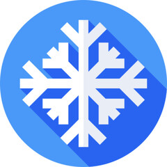 Obraz premium Snowflake Winter Pattern