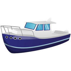 Yacht Boat Illustration