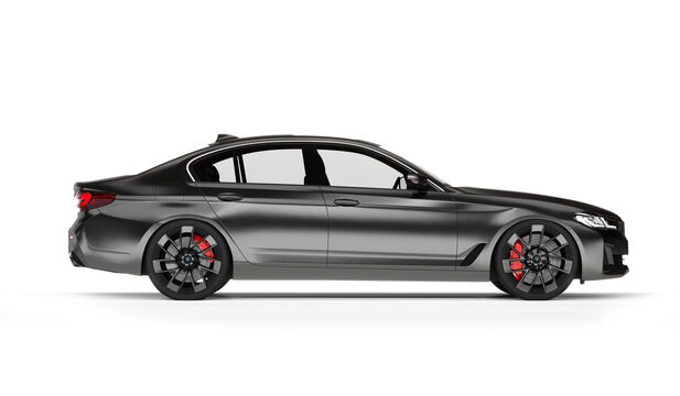 Kazakhstan, Almaty - January 25, 2026: All-new BMW 5 Series G30 540 xdrive.