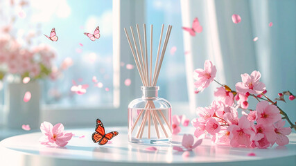 さくらのリードディフューザー