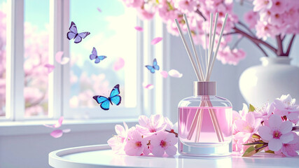 さくらのリードディフューザー