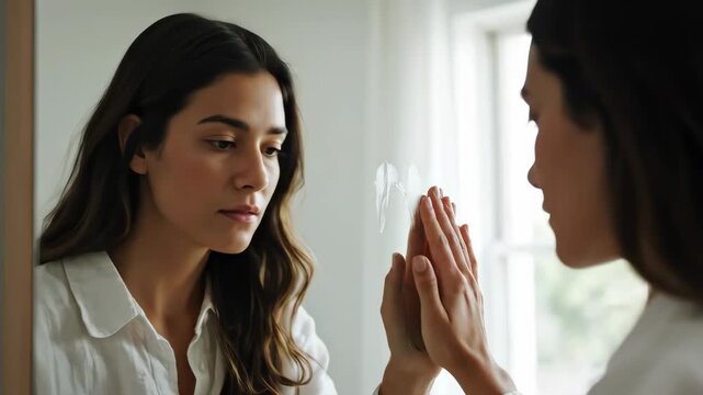 water mirror affirmations self concept funky dysphoria asymmetrical femcel personal growth compassion knowledge dark feminine gender identity quiet luxury clean girl aesthetic empathetic narcissistic