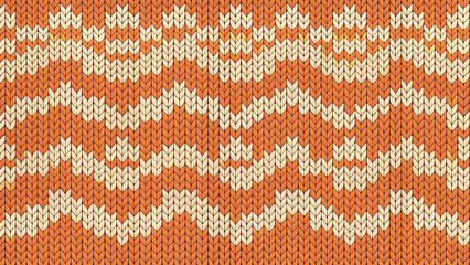 knitted Christmas sweater pattern background vector background 
