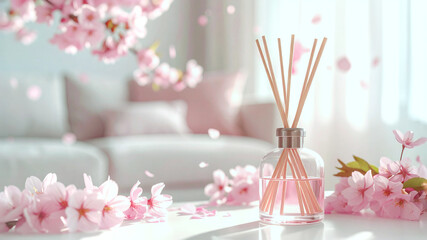 さくらのリードディフューザー