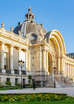 Petit (Small) palace on Champs Elysees in Paris, France