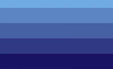 Fototapeta premium Layered Blue Gradient Background with Horizontal Stripes – Calm Modern Abstract