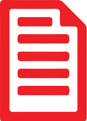Document icon simple icon. Vector ICON all icon Viktor	