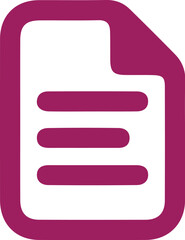 Document icon simple icon. Vector ICON all icon Viktor	