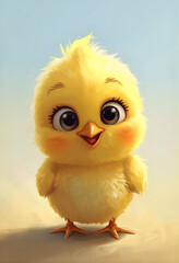 Cute Yellow Chick 
