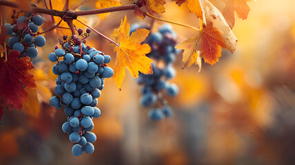 grapes in the vineyard