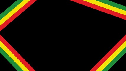 Black History Month background illustration with copy space