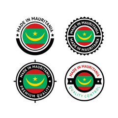 National flag of the Islamic Republic Mauritania