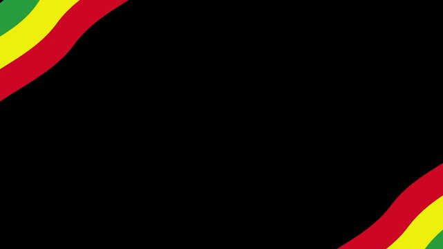 Black History Month background illustration with copy space