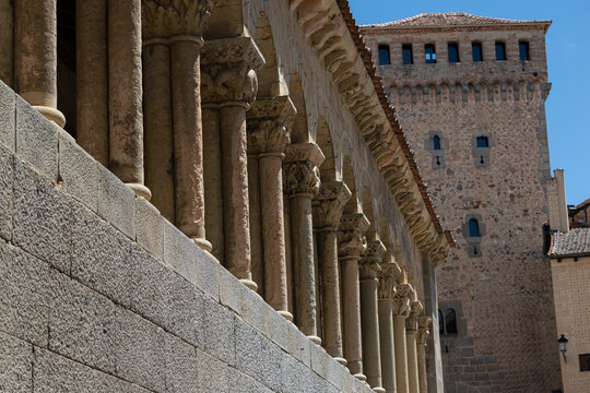 Iglesia de San Mart&iacute;n (Segovia, Espa&ntilde;a) (Detalle)