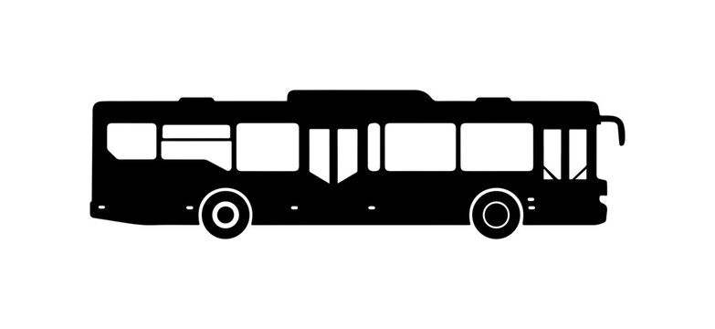 Modern Public Transportation Bus