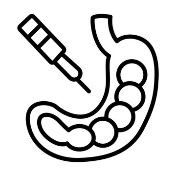 Appendectomy Vector Icon
