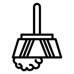 Obraz premium Scrubbing Pad Vector Icon