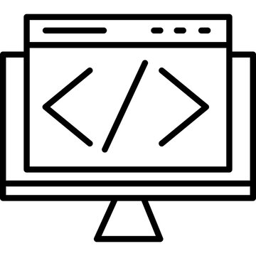 Code Editor Vector Icon