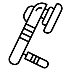Fototapeta premium Polisher Machine Vector Icon