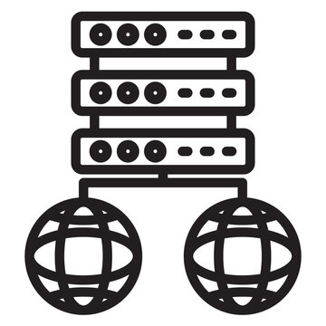 Subdomain Vector Icon