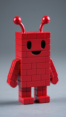 red robot toy