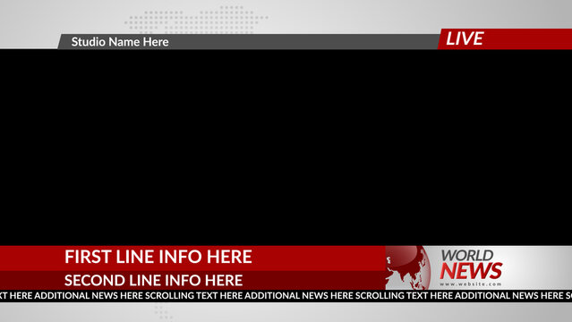 Broadcast News Overlay