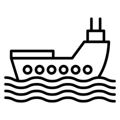 Boat Vector Icon