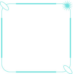 Obraz premium Aesthetic Monoline Frame