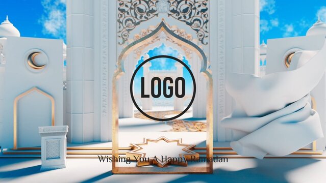 Ramadan Blessings White & Gold Reveal