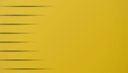 Yellow Paper Cut Lines Abstract Background.