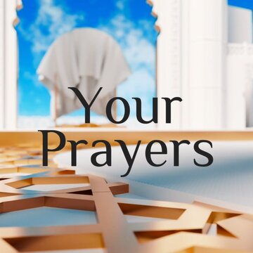 Ramadan Blessings White & Gold Reveal - Square