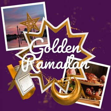 Eid and Ramadan Golden Reveal - Square