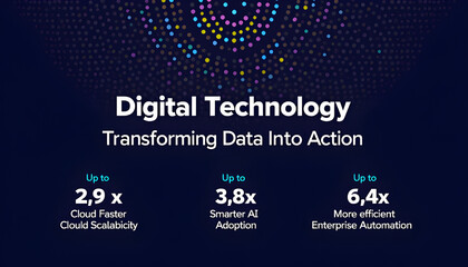 Obraz premium Cyber Big Data Flow with Bokeh Particles, Digital Neural Network and AI Deep Learning Technology Background
