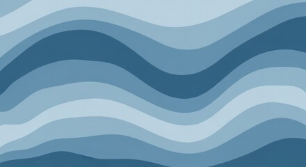 Abstract Blue Waves Background. Concept featuring abstract, blue, waves, pattern, texture.