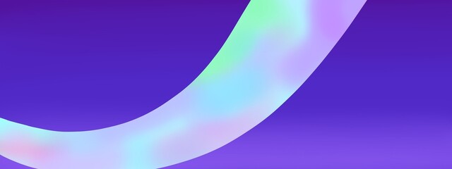 Fototapeta premium Abstract purple gradient background design with bright colorful curved lines.