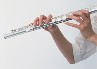 flute and hand © KJ