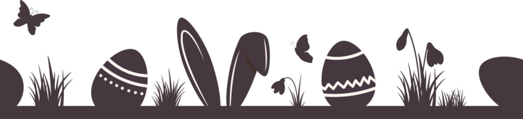 easter seamless pattern