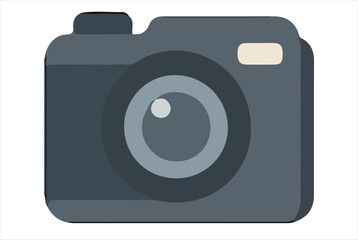 Stylish Modern Camera Icon for Creative Projects