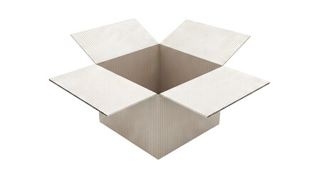 Open Cardboard Box