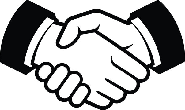 handshake vector illustration