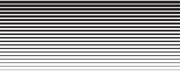 Fototapeta premium Line halftone gradation texture. Fading horizontal stripe gradient background. Repeating pattern backdrop. Black parallel thin to thick lines backdrop for overlay, print, cover, graphic design. art