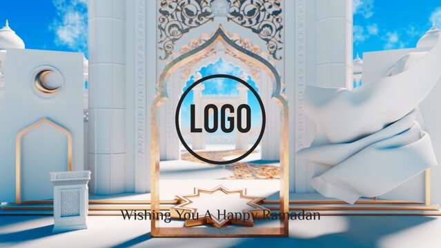 Ramadan Blessings White & Gold Reveal