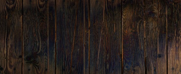 Dark wood background, old black wood texture for background